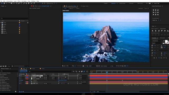 Elegant Slide Animation in After Effects - After Effects Tutorial - No Third Party Plugins смотреть онлайн