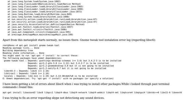Unix & Linux: Kali linux starting and initializing the database errors смотреть онлайн