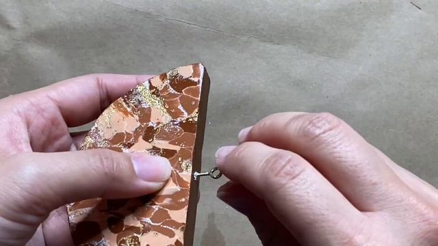 DOLLAR STORE BOHO DIYS | Marble Stone Pattern Wall Hanging + Anthropologie Polymer Clay *Aesthetic* смотреть онлайн