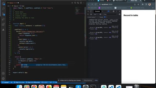 Fetch Record in Table смотреть онлайн