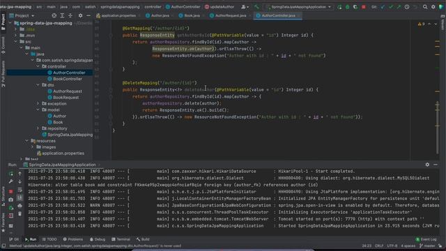 Hibernate JPA One to Many Relationship Using SpringBoot Application смотреть онлайн