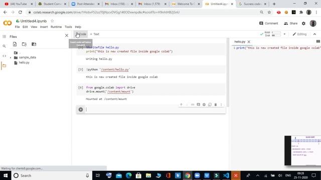 SIMPLE way to run any program from google colab using visual studio code | IMPORT any librar смотреть онлайн