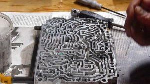 #W124 #АКПП722.4 Промывка гидроблока. Разборка и с чего начать. Часть №1