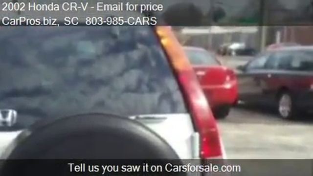2002 Honda CR-V EX 4WD - For Sale In Rock Hill, SC 29732