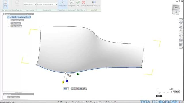 AutoCAD surfaces and Inventor Fusion смотреть онлайн