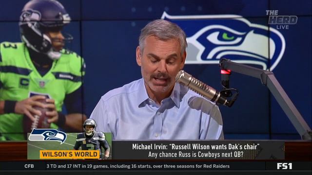 The Herd Live | Michael Irvin "Russell Wilson wants Dak's chair" | 3-1-21 смотреть онлайн