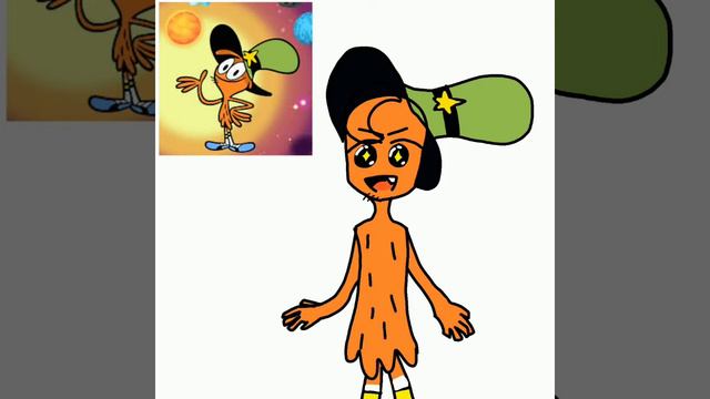 Speed Paint для персонажа "Тут и там" из мультика " С приветом по планетам" смотреть онлайн