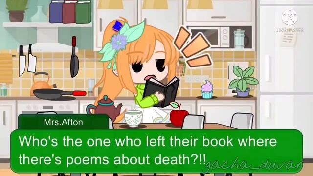 Past Aftons Watch A Day In Their Future / My AU / FNAF / Gacha_duvar / #aftonfamily #fnaf