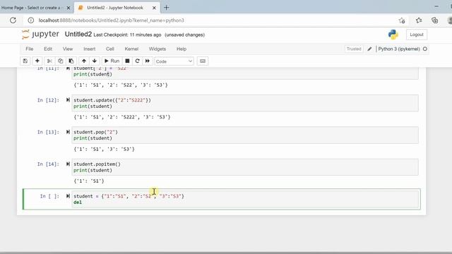 #7 Python for Beginners: Mapping Data Type - Dictionary aka dict in Python смотреть онлайн