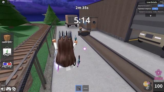 1 НА 1 С ТИМОЙ [Песочница Ника MM2]