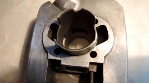 Лёгкая доработка картера, ЦПГ мотоцикла Минск |  Допил окон , продувочных каналов.