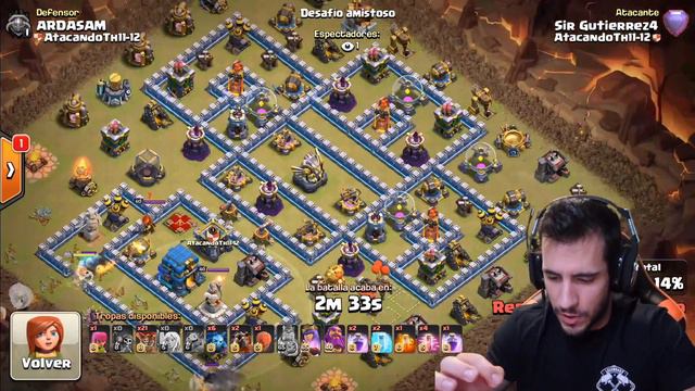 PLENOS SIN PARAR en ATACANDO TH 11-12 #24 - CLASH OF CLANS смотреть онлайн