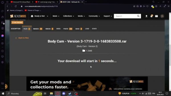 Unrecord x Gmod Tutorial how to install reshade , camera overlay , etc ... [Description]