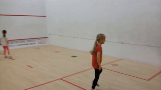 JUNIOR SQUASH COACHING LESSON PART 1 APRIL 2016 смотреть онлайн