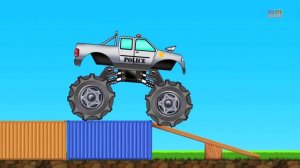 Monster Truck | Stunts | Videos For Kids | Children's Games