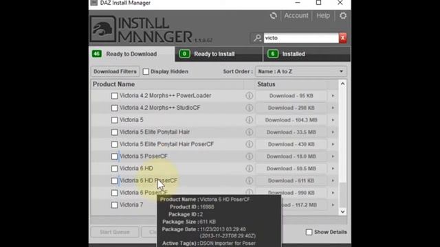 daz install manager смотреть онлайн