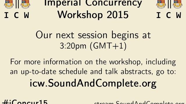 Imperial Concurrency Workshop - Day 1 смотреть онлайн