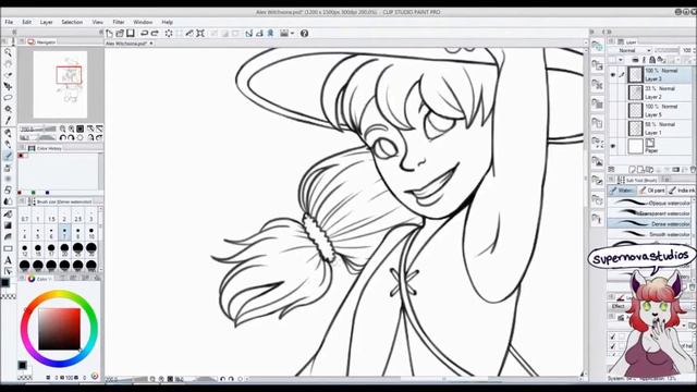 [gift art] witchsona -speed drawing - [2/3] смотреть онлайн