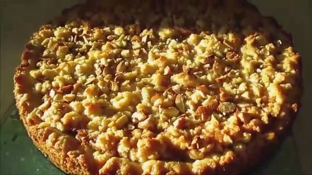 ПОСТНЫЙ ПИРОГ С МИНДАЛЕМ И МАЛИНОЙ смотреть онлайн