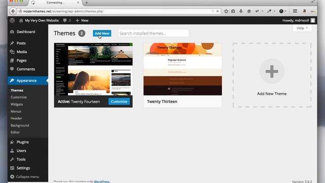 Modern Themes - Installing Theme Tutorial смотреть онлайн