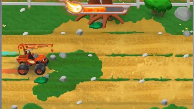Blaze and The Monster Machines RACE TO THE RESCUE Monster Truck Online Game Play смотреть онлайн