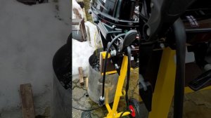 Suzuki DF9.9 BES. первый запуск и первая ошибка