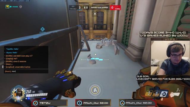 Overwatch Toxic Doomfist God Chipsa Monster Gameplay With 52 Elims смотреть онлайн