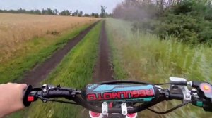 Выжимаем максималку на Irbis 125 r и Regulmoto Seven Medalist 140 e #питбайк #regulmoto #irbis #mot