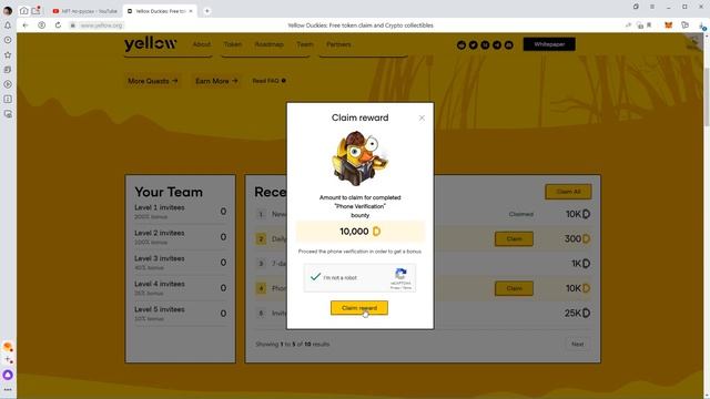 Бесплатная раздача токенов DUCKIES смотреть онлайн
