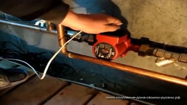 Как подключить циркуляционный насос к котлу отопления смотреть онлайн