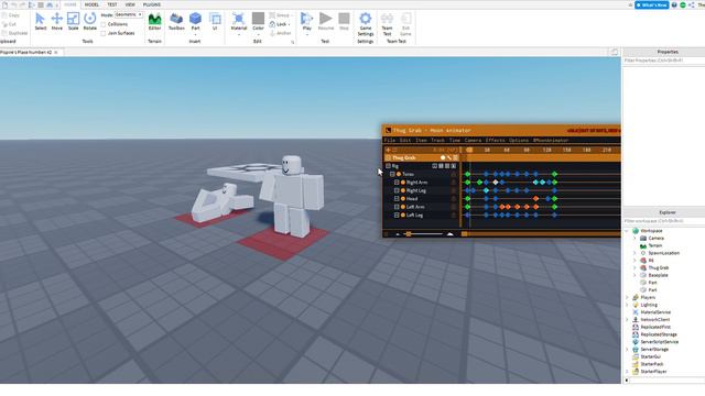 Roblox Studio - Thug Grab Animation