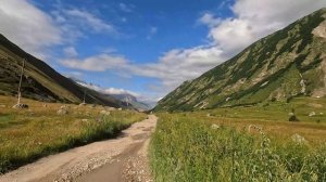 Дорога в Безенги.