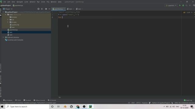 How to make a spambot using PYTHON смотреть онлайн