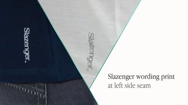 Slazenger Backspin short sleeve T shirt 33017 33018 смотреть онлайн