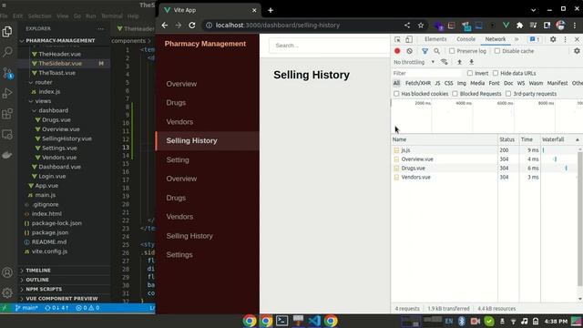 Vue.js 3 Bangla Tutorial: 70. Pharmacy Management Project - 16 Using router-view смотреть онлайн