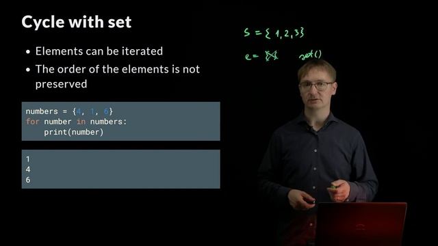 Python (eng) - set смотреть онлайн
