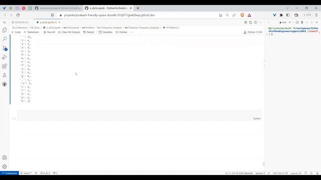 class18 Dictionaries Practical Problems смотреть онлайн