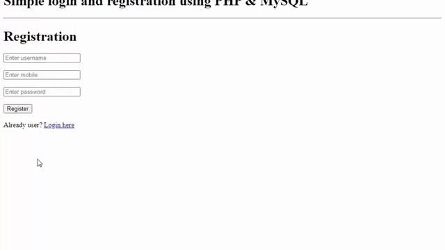 How to Create Login System in PHP and MySQL - Part 1 смотреть онлайн