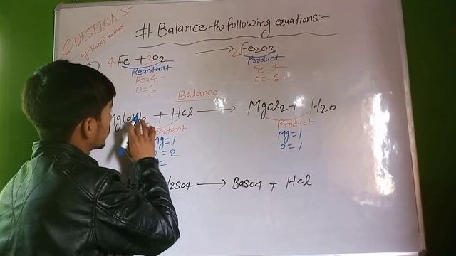 How to Balance Chemical Equations Easy Method Class-10th #index #trending #classes #chemestry смотреть онлайн