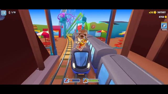 SUBWAY SURFERS BARCELONA 2022 : MARATHON CHALLENGE! GINGERBOT смотреть онлайн