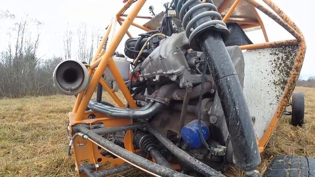 Обзор двух местной багги с вазовским двигателем смотреть онлайн