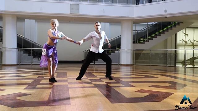 DanceTour, Зенцов Евгений - Стрельченко Мария,Slow, St +Ch класс, DnD финал, ХАСТЛ/Discofox смотреть онлайн