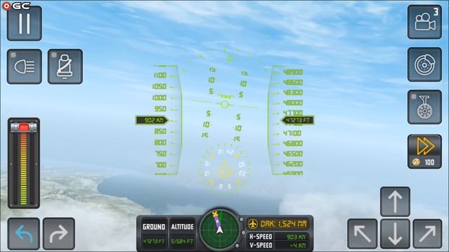 Flight Simulator "Super Sonic War Plane" Open World Map - Android Gameplay FHD #10 смотреть онлайн