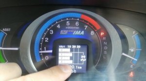 Как узнать расход бензина на Хонда Инсайт 2 поколения