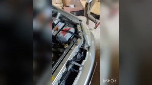 Замена свечей  Tayota мотор D4