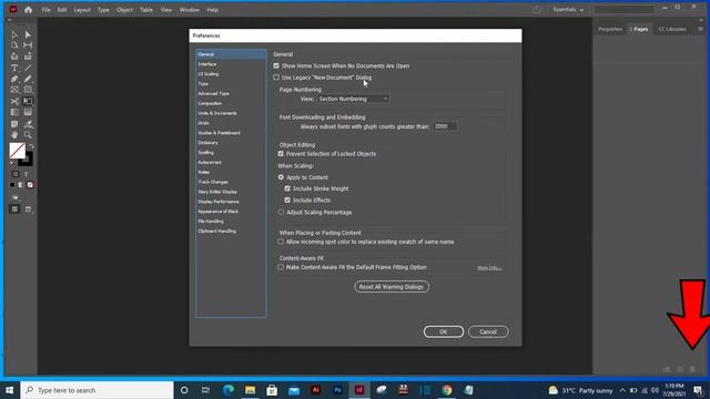How To Solve Adobe InDesign CCX_FNFT_DIALOG_NAME /Adobe InDesign 2021 New Document Creation Problem