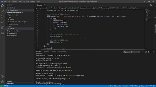 Ch 4 - How to Connect Remote MySQL Database in Node JS with TypeScript смотреть онлайн