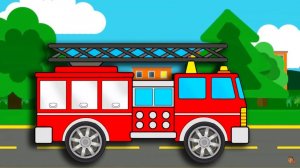 Сборник про машинки. Учим ВИДЫ ТРАНСПОРТА - Полицейская машина, Скорая, Пожарная и многие другие