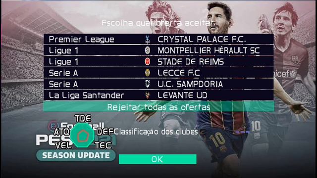 PES 2021 PPSSPP RUMO AO ESTRELATO A JANELA DE TRANSFERÊNCIAS ESTÁ ABERTA!!! EP6