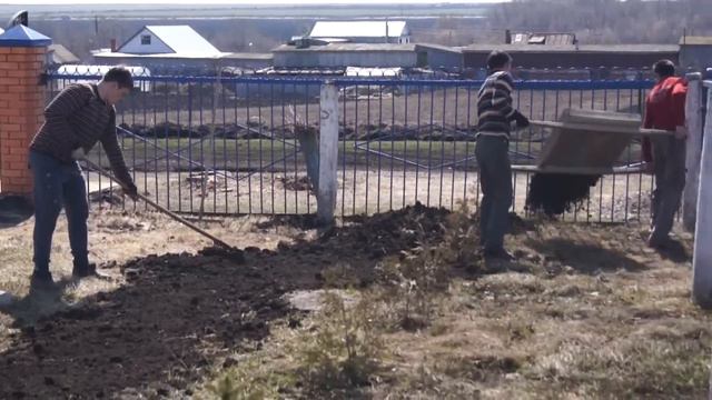 Работы в парке Победы д. Тоскаево 17 и 19 апреля 2014 года смотреть онлайн